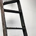 Cast bronze ladder sculpture